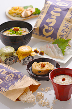 「佃」〜ピリ辛椎茸・椎茸こんぶ・椎茸のふっくら煮・竹の子佃煮